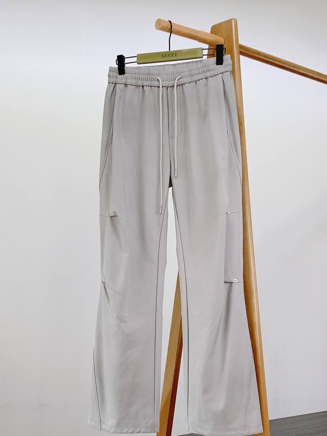 Balenciaga 2025 Early Fall New Arrival Printed Drawstring Casual Pants Fashion