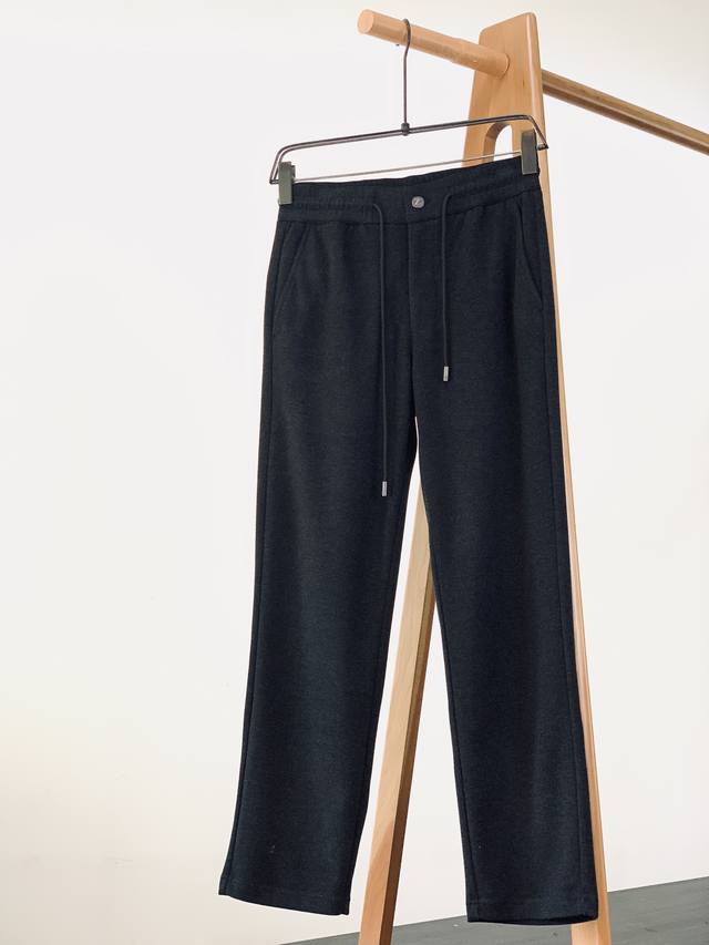 Ermenegildo Zegna 2025FW Fall/Winter New Arrivals Fashion drawstring casual pant