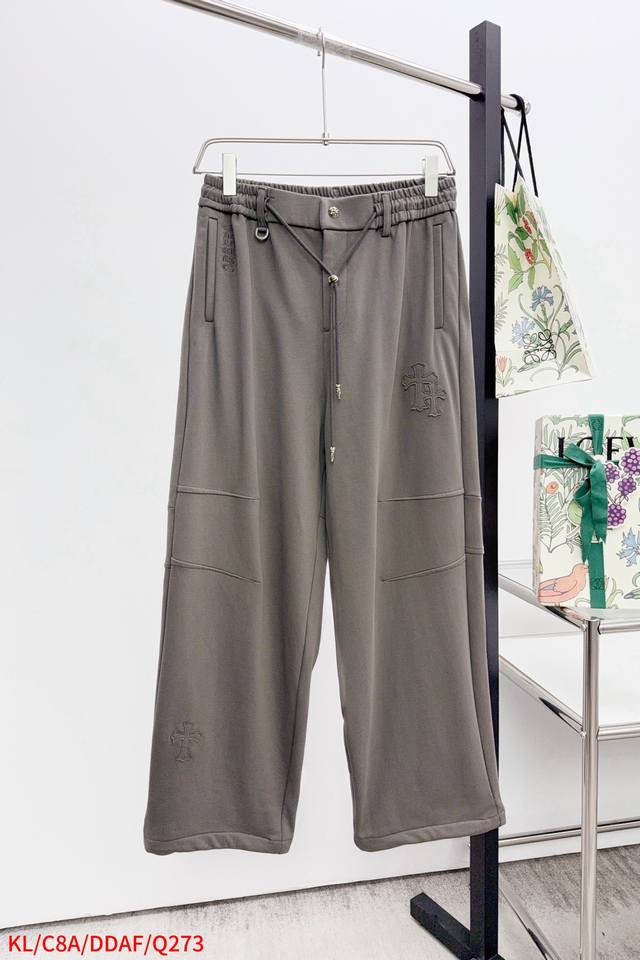 Q273 Kl Chrome Hearts 2025 Fall/Winter new casual pants! Available now on the of