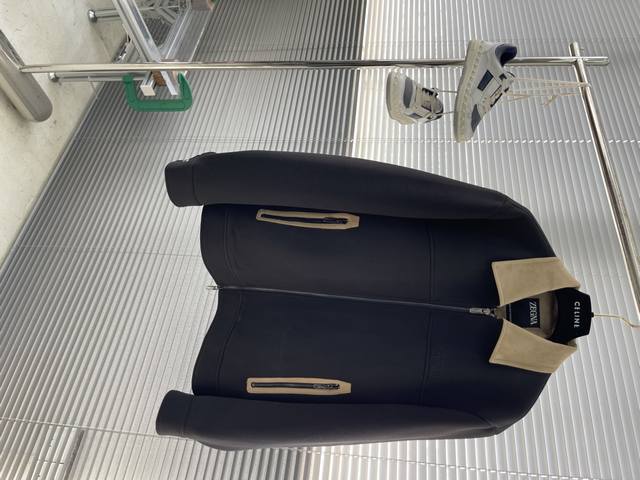 Z Zegn 25 new fall/winter collection, men's business casual woolen lapel jacket.