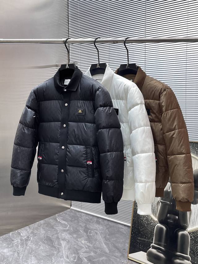 Gucci's new winter 2025 lapel quilted jacket, a high-end version! Custom-made fa