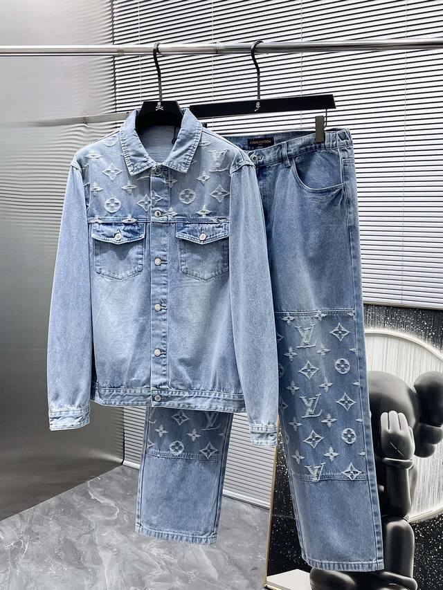 p Louis Vuitton's new Autumn/Winter 2025 denim suit, a high-end edition! Custom-