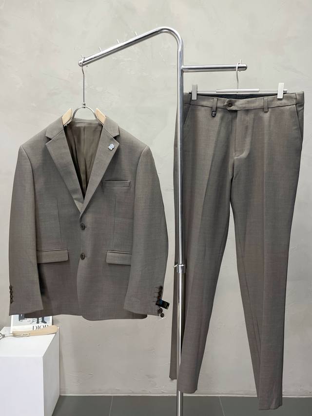 suit. BC - Brunello Cucineli's new suit, a simple, casual blazer made to order