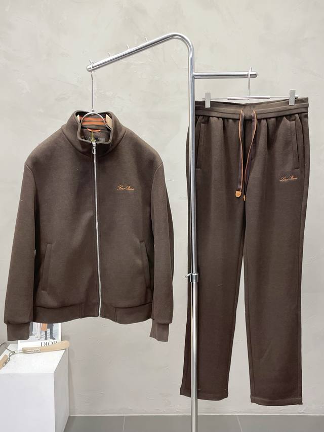 Top and pants. Exclusively available from Loro Piana, this new, exclusive set e