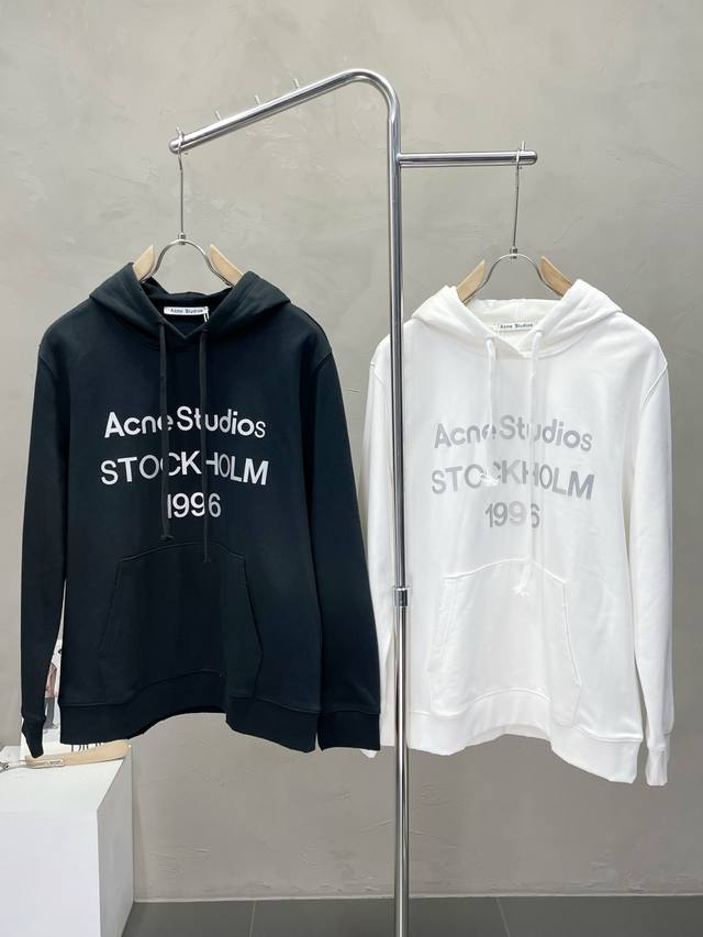 Exclusively from Acne Studios, this new fall/winter men's casual hooded sweatshi