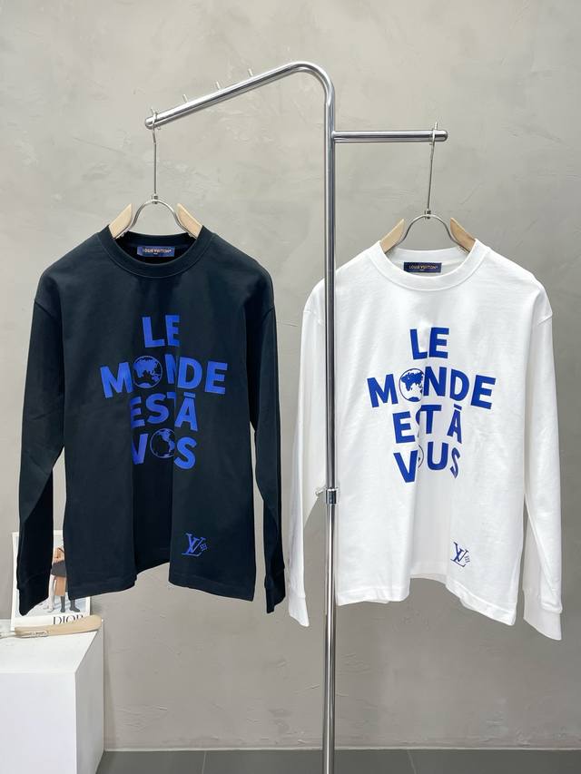 Louis Vuitton exclusive autumn and winter men's casual long-sleeved high-end cus