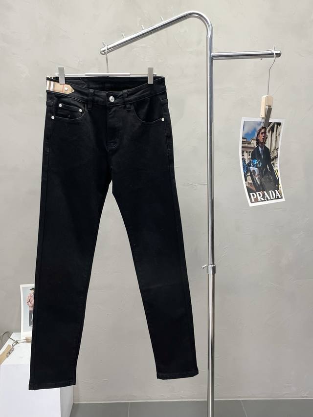 Exclusively from Burberry, these new, high-end casual jeans are custom-made for