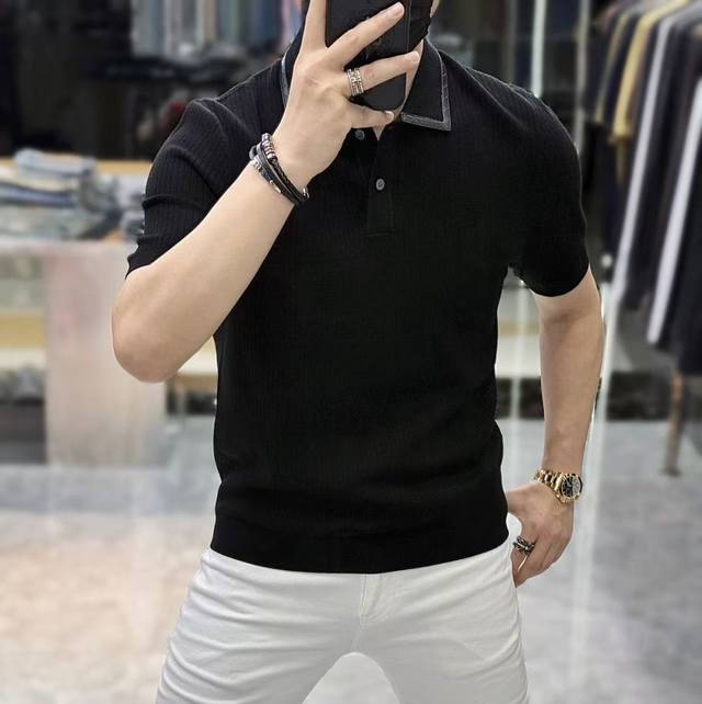 Bv -2025Ss Autumn and Winter Short-Sleeve Knitted Sweater Collection! A must-hav