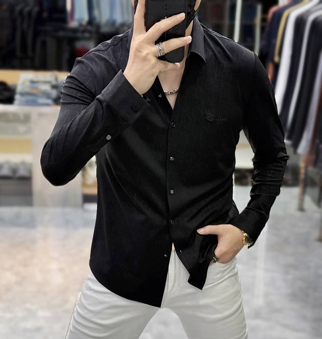 Dior's 2025 Autumn/Winter fashion hit, a high-end long-sleeved shirt, sourced fr