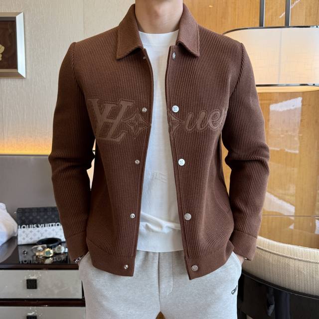 Lv 2025Ss Fall/Winter hit jacket, custom-made from high-quality polyester! Desig