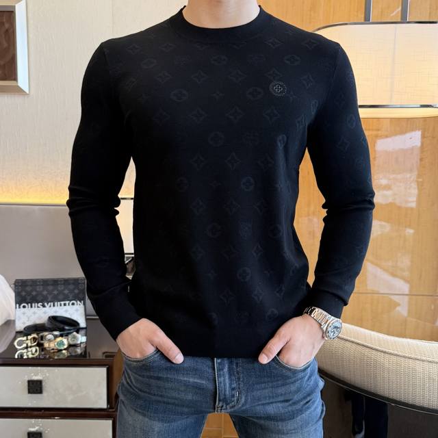 Lv 2025Ss Fall/Winter hot-seller knitted sweater, a must-have for casual and fas