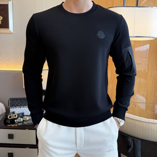 Moncler's 2025 Fall hot-selling style, the top-of-the-line stylish pullover swea