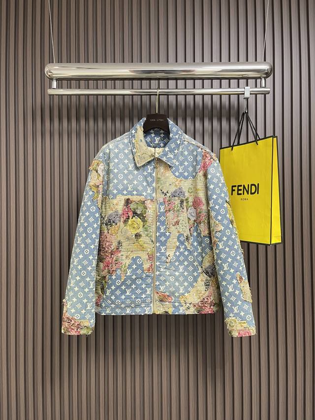 Lv Vintage Rose Floral Appliqu