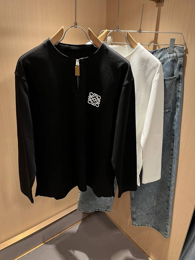 Loe*We 2025 Fall/Winter Men's Base Shirt, sourced from Italy, featuring a unique