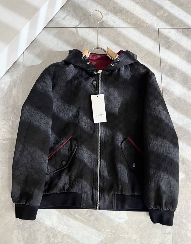 Gucc* Gucc's latest 2025 autumn and winter collection! Unisex jackets, rarely av