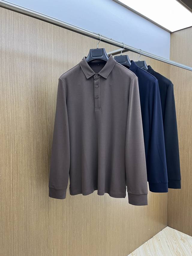 Autumn/Winter Zz2540's new men's logo short-sleeved polo shirt for autumn and wi