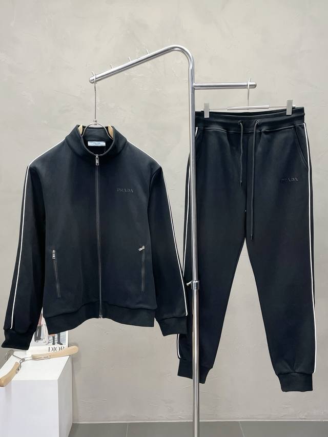 set. Exclusively from Prada, this high-end version of the new casual suit! Cust