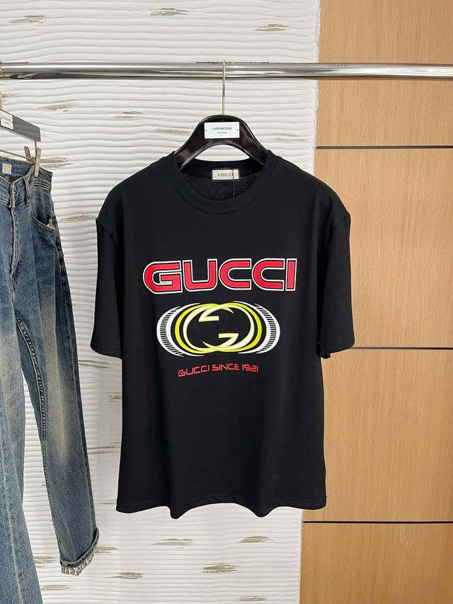 Ss Gucci's latest pure cotton fabric, the highest quality version featuring a cl