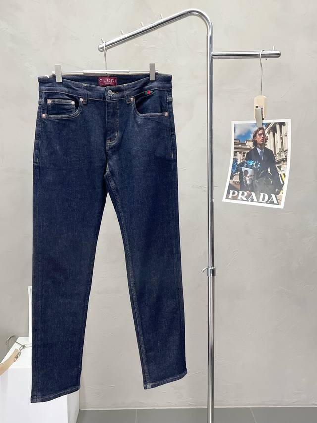 Exclusively from Gucci, these high-end new jeans are available! Custom-made, br