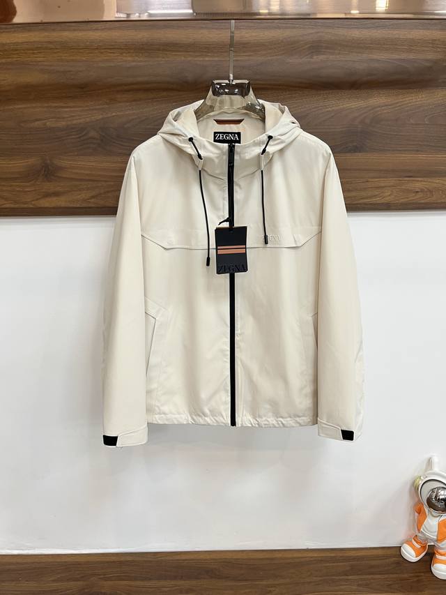 Featured: Zegna's 2025 Early Fall new release. This Zegna hooded jacket is a ho