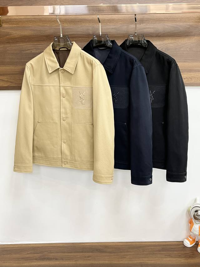 Featured: YSL's new 2025Ss early fall collection, the Saint Laurent lapel jacke
