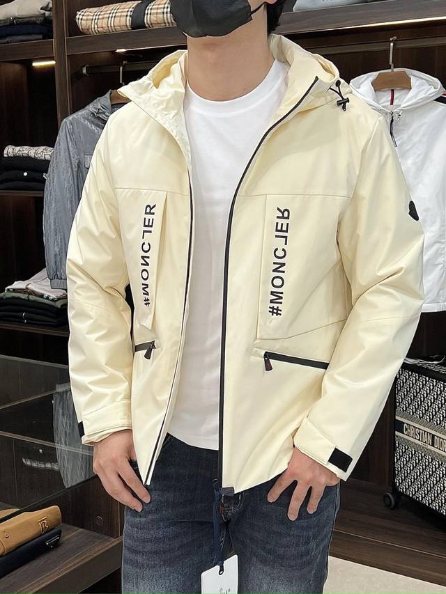 Featured: Moncler's new 2025 Early Fall collection. This Moncler hooded jacket