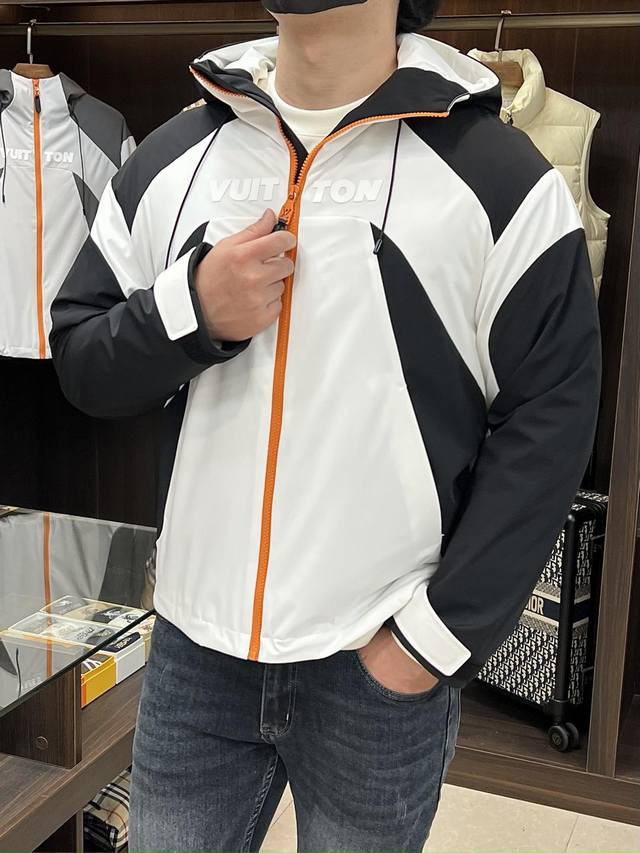 Featured: Lv 2025Ss Early Fall New Release Donkey Brand Hooded Jacket. This pat