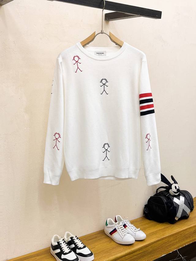 Tb 2025 Fall/Winter new sweater counters simultaneously use wool + Tencel, fashi
