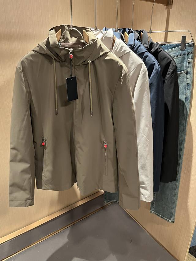 Kiton's new men's casual jacket for Fall/Winter 2025, made from imported, exclus