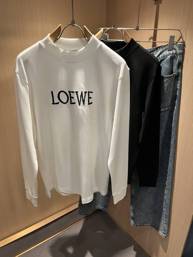 Loe*We 2025 Fall/Winter Men's Base Shirt, sourced from Italy, featuring a unique