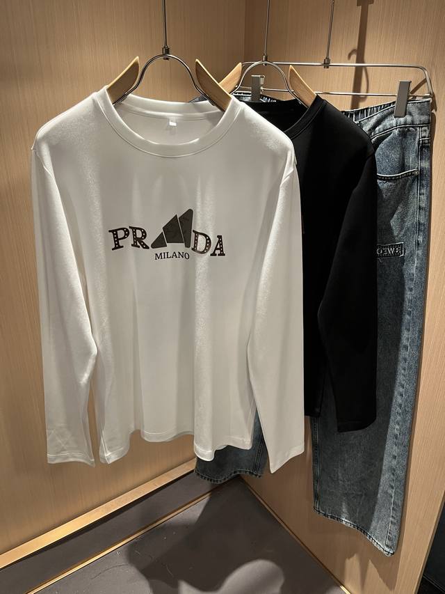 prad*A's new men's long-sleeved base shirt for Fall/Winter 2025, the latest mode