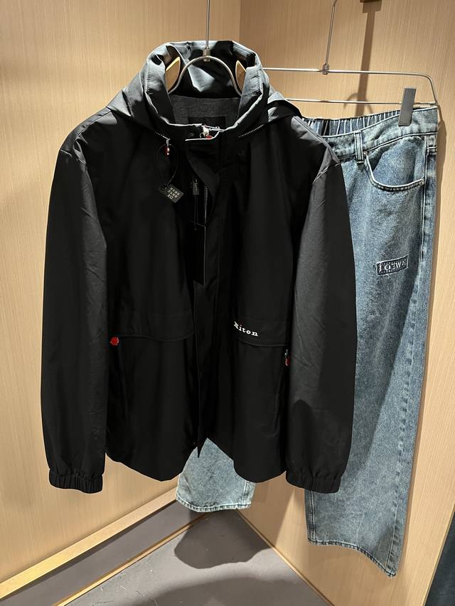 Kiton's new men's casual jacket for Fall/Winter 2025, made from imported, exclus