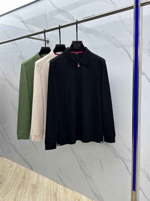 Kiton's new men's logo short-sleeved polo shirt for Fall/Winter 2025 continues t