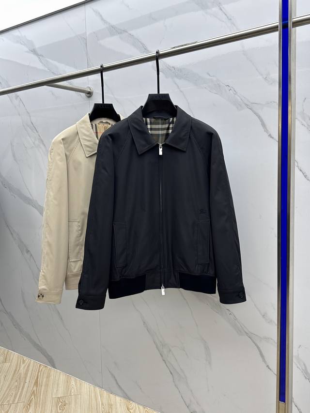 Burberry* Burberry's new 2025Ss early fall Burberry lapel jacket, a hot fall jac