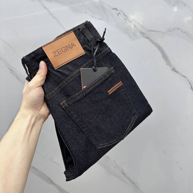 Zegna* Zegna's latest 2025 Early Fall jeans are now available at the counter. Or