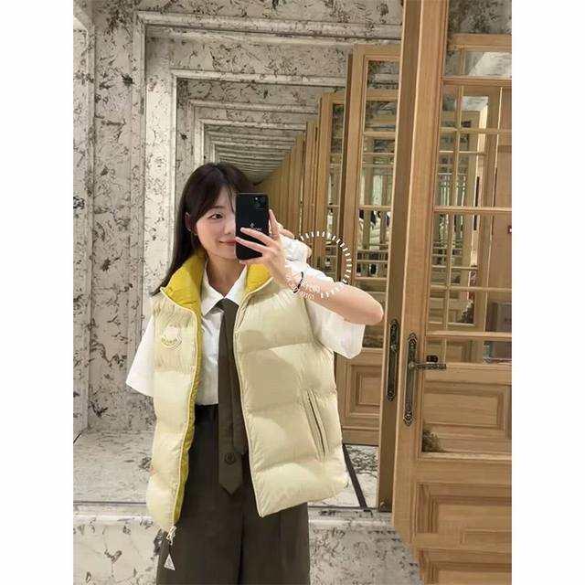 Large logo vest model upper body picture Bll