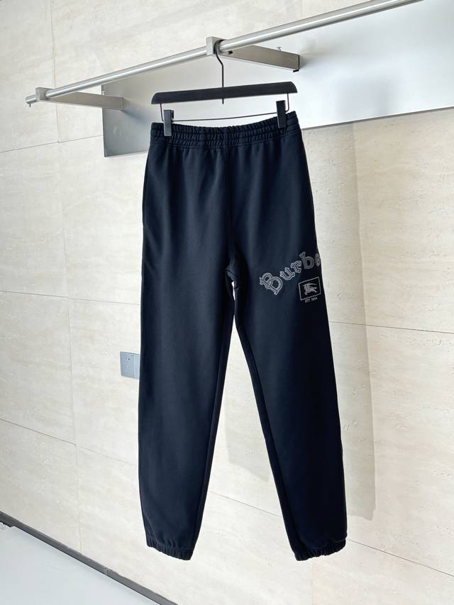 Burberr* Burberry's new 25Ss Early Fall Warhorse Patch Casual Pants . Made with