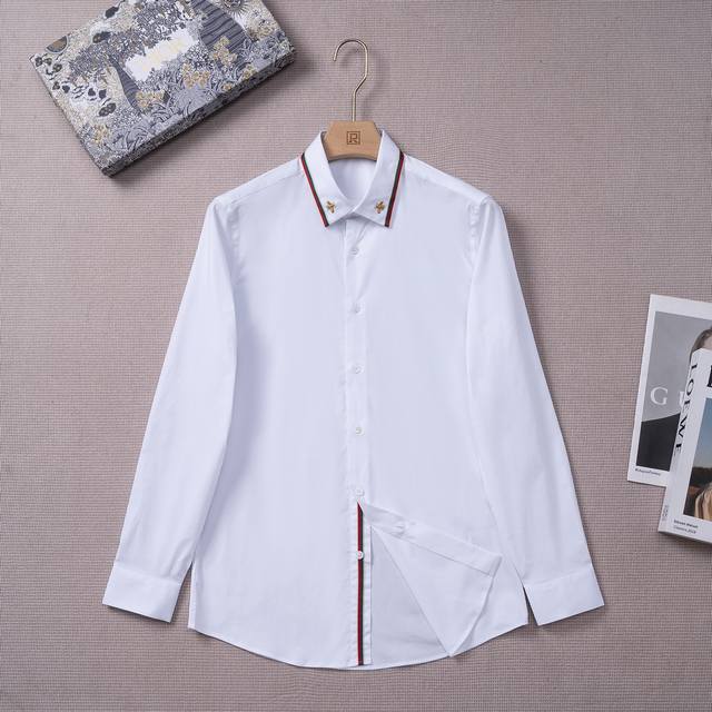 New arrival: G-House's Autumn/Winter 25 long-sleeved shirt! 's high-end, fashi