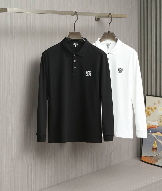 Loewe's new Autumn/Winter 2025 long-sleeved polo shirt is available from a Hong