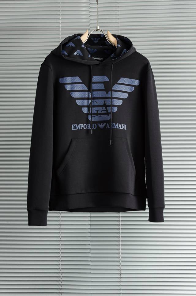 new# Armani 2025Fw Fall/Winter New Arrival Hoodie Sweatshirt# Made from imported