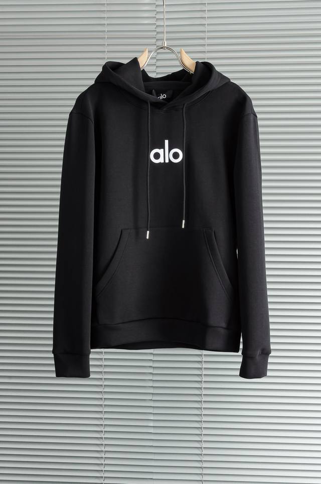 new# Alo2025Fw New Fall/Winter Hoodie # Made from imported 56% polyester, 36% re