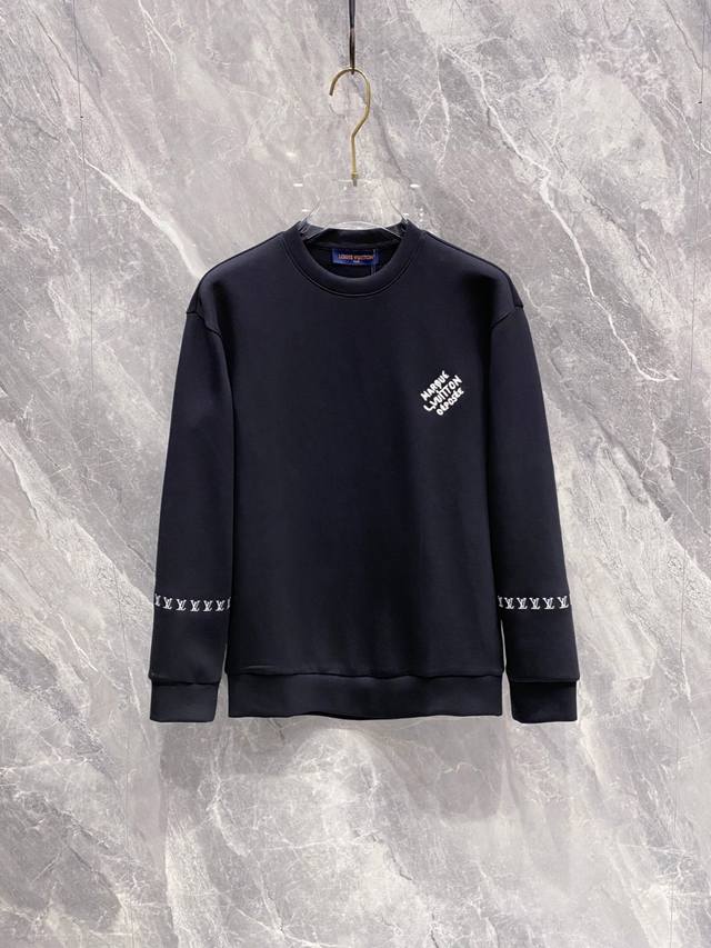 Lv Louis Vuitton 2025Ss Autumn/Winter new long-sleeved space cotton sweatshirt,