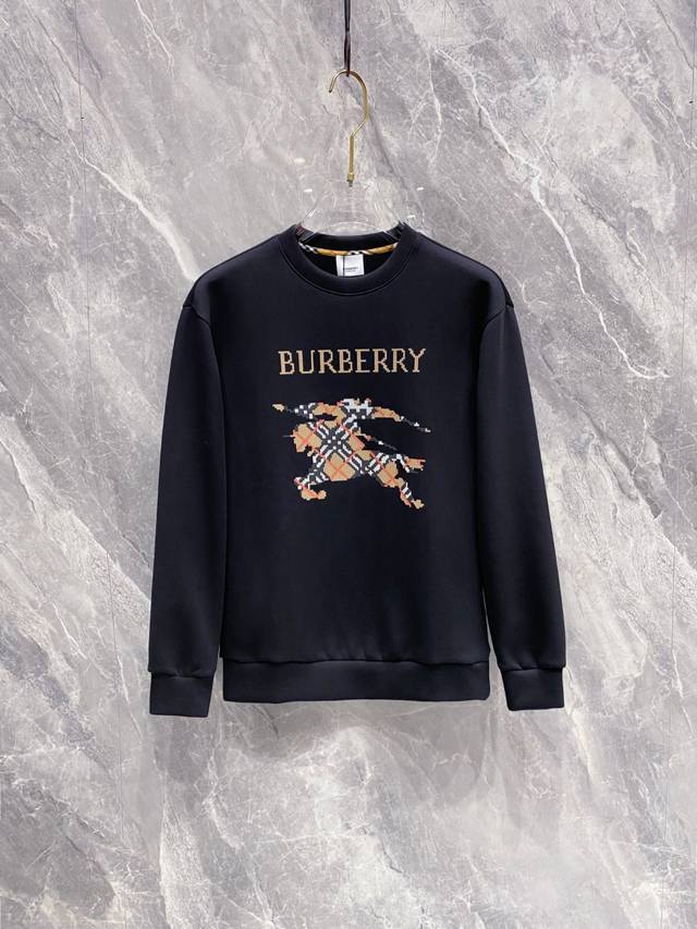 Burberry's new Autumn/Winter 2025 collection, a long-sleeved, space-cotton swea