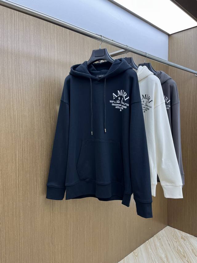 The hot-selling hooded series for fall and winter, Amiri Fw's new wide-cut hoode