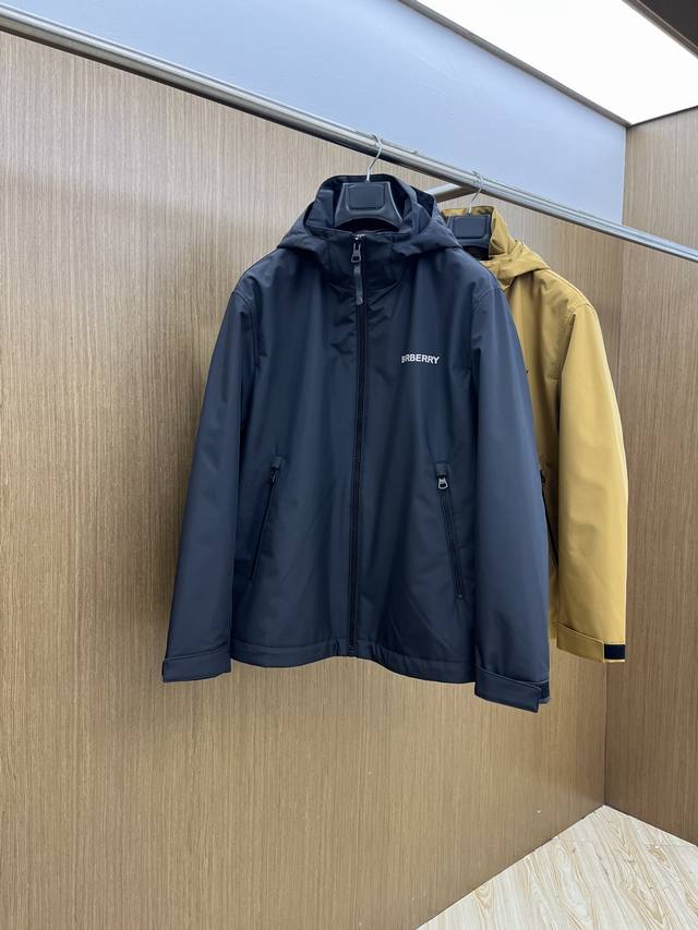 Autumn/Winter Bbr 2540Ss Early Fall New Release Burberry Hooded Jacket. This pat