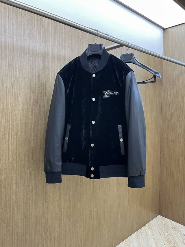 New autumn/winter baseball jacket from Lv 2540's official website, featuring su
