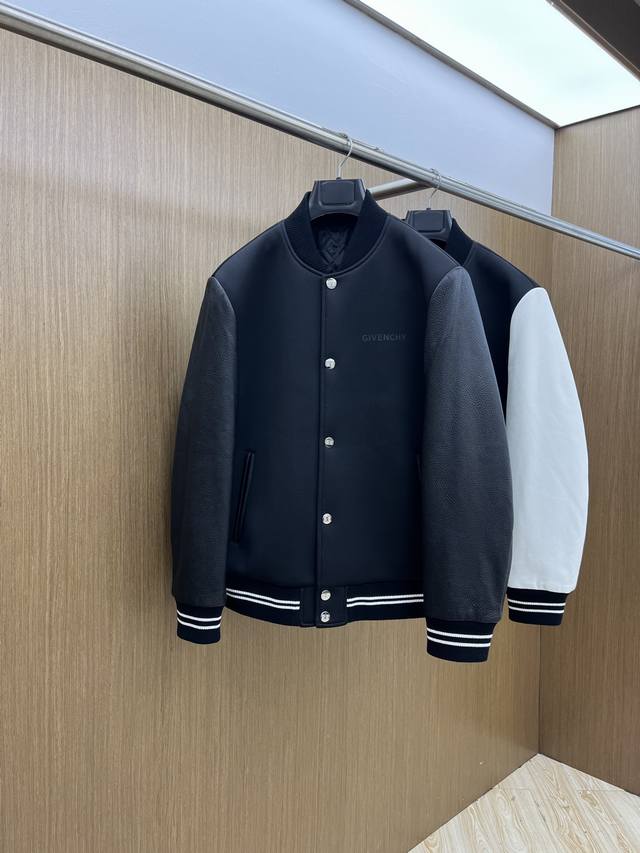 Gvc 2540Ss, the latest Givenchy baseball-collar casual jacket for fall/winter an