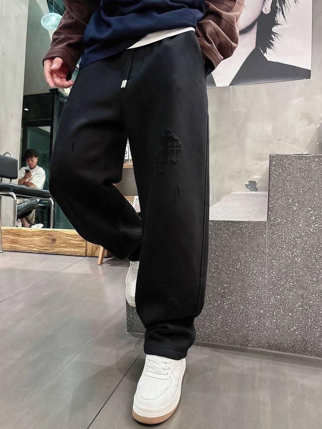 Ch Top-tier 2025 Fall/Winter Casual Pants! These classic brand logo casual pants