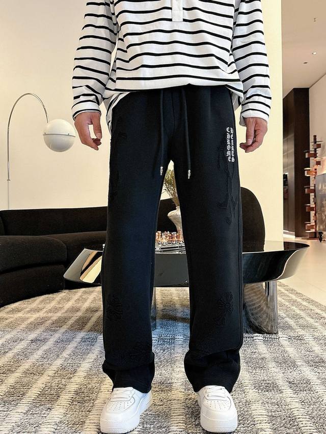Ch 2025 Fall/Winter new casual pants! These classic brand logo casual pants are
