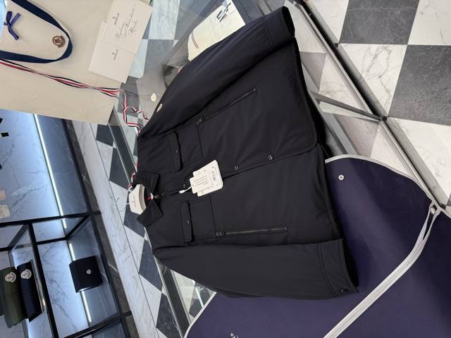 Moncler light business Giubbotto 134 men's down shirt jacket. More details.